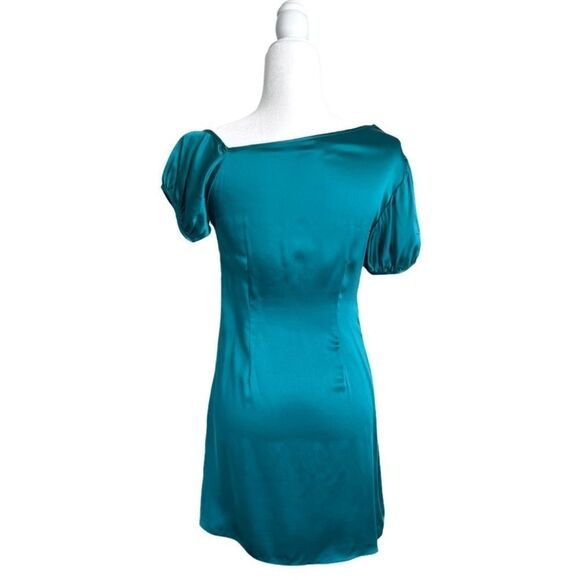 THORN Silk Shift Mini Dress - Picture 2 of 9